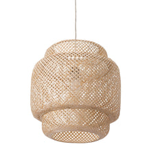 Load image into Gallery viewer, Boho Weave Ceiling Lamp - Natural
