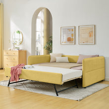 Load image into Gallery viewer, Upholstered Daybed With Pop Up Trundle
