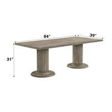 Load image into Gallery viewer, Gabrian - 7 Pieces Dining Room Set, Reclaimed - Beige / Gray
