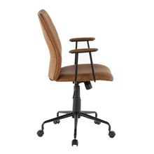 Load image into Gallery viewer, Fredrick - Contemporary Office Chair - Brown
