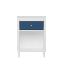 Load image into Gallery viewer, Nightstand With 1 Drawer 1 Shelf
