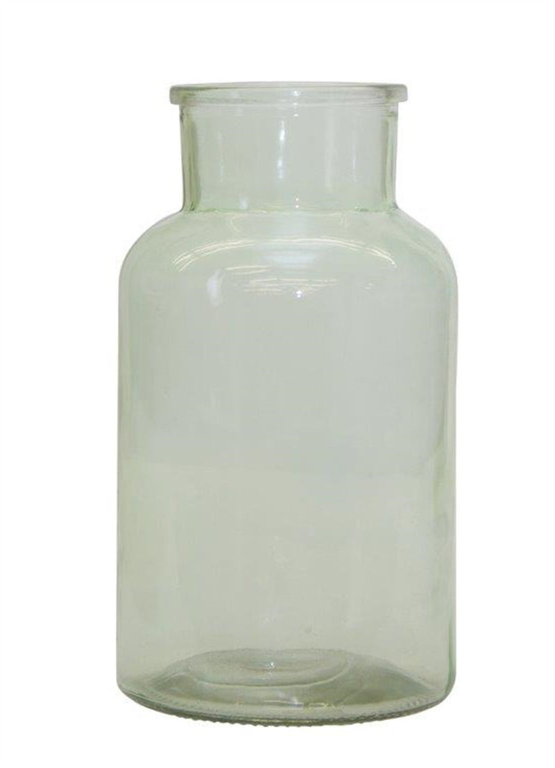 Cylindrical Table Vase - Green