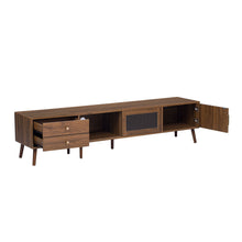 Load image into Gallery viewer, 76" TV Stand, Entertainment Center With Storage Cabinets, TV Media Console Table For Living Room - Natural

