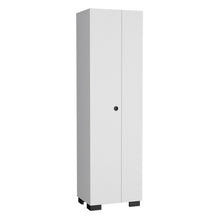 Load image into Gallery viewer, 71" Wood Two Door Utility Cabinet - White
