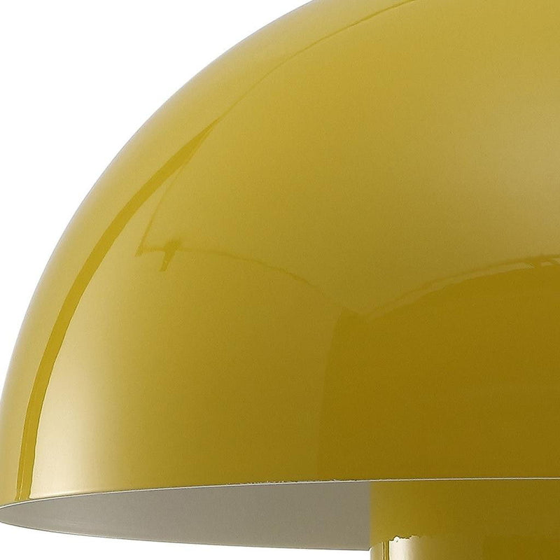11" Novelty USB Table Lamp With Globe Shade - Yellow