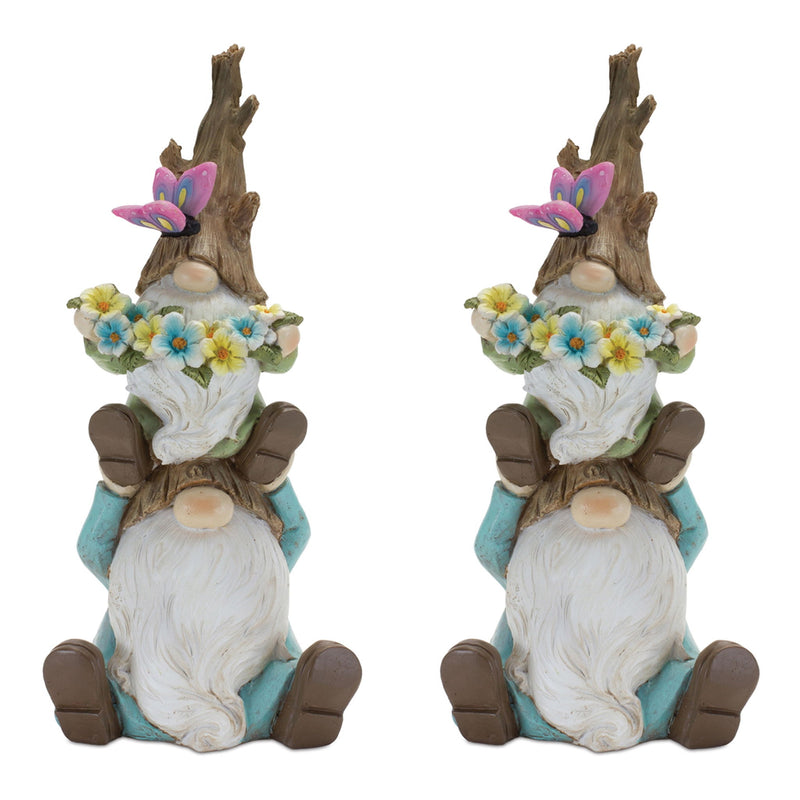 Resin Figurine (Set of 2) - Blue And Green