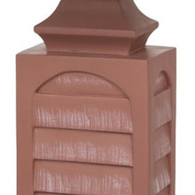 Load image into Gallery viewer, Slatted Table Lamps With Square Shade (Set of 2) - Blush Red
