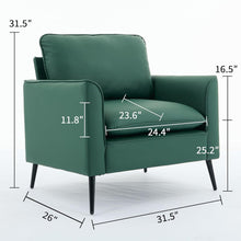 Load image into Gallery viewer, Nordic Retro Light Luxury Upholstered Sofa Chair
