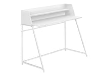 Load image into Gallery viewer, Computer Desk For Home Office, Laptop, Storage Shelves, Marble Look Contemporary &amp; Modern
