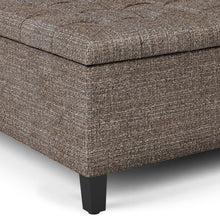 Load image into Gallery viewer, Harrison - Upholstered Coffee Table Storage Ottoman
