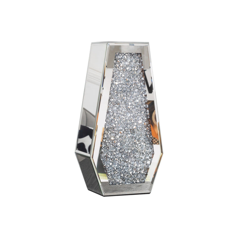 Mirrored Table Vase (642848) - Silver