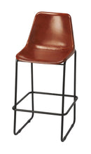 Load image into Gallery viewer, 42" Iron Bar Chair - Brown / Black
