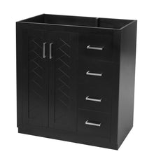 Load image into Gallery viewer, Retro Style Bathroom Vanity With 3 Drawers &amp; Soft-Closing Doors
