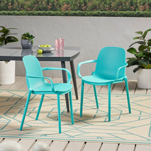 Load image into Gallery viewer, Roxanne - Outdoor Stacking Dining Armchair (Set of 2)

