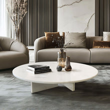 Load image into Gallery viewer, Luxury Coffee Table With Unique Veining, Unique Stone Design

