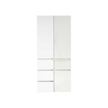 Load image into Gallery viewer, Elise - Modular Closet System With Mirror, Customizable Storage Solution - White
