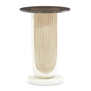 La Marisia - Accent Table - Creamy Pearl