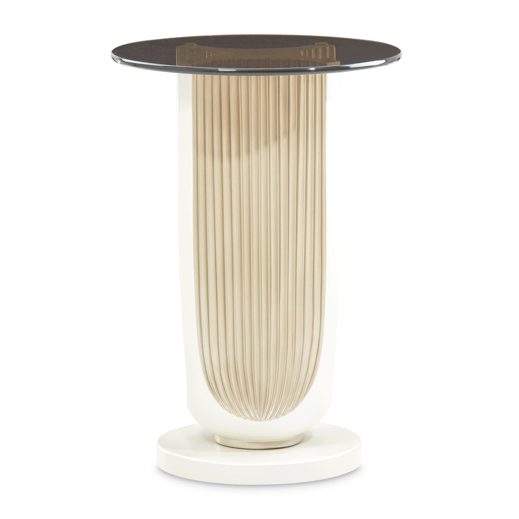 La Marisia - Accent Table - Creamy Pearl
