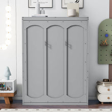 Load image into Gallery viewer, Murphy Wall Bed With Shelves, Space Saving
