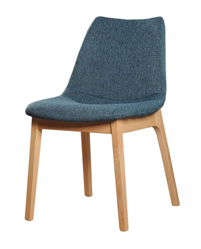 Fabric Dining Chairs (Set of 2) - Blue