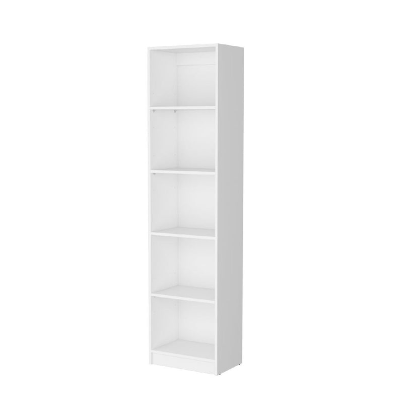 Five Tier Bookcase (546192) - White