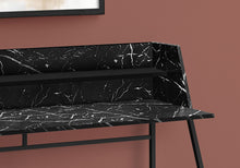 Load image into Gallery viewer, Computer Desk For Home Office, Laptop, Storage Shelves, Marble Look Contemporary &amp; Modern
