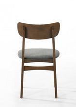 Load image into Gallery viewer, Fabric Open Back Dining Side Chairs (Set of 2) - Gray
