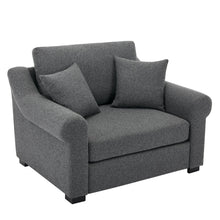 Load image into Gallery viewer, Modern Chenille Oversized Armchair, Chair And A Half, Single Sofa

