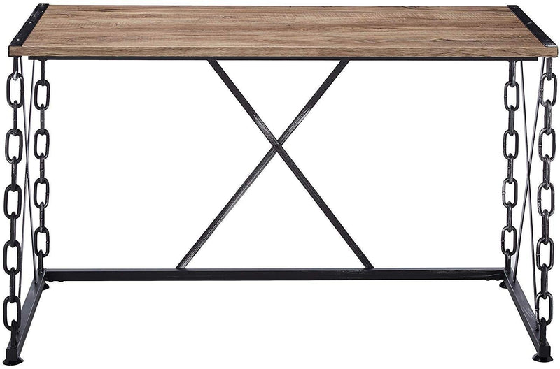 48" Computer Desk - Brown And Black