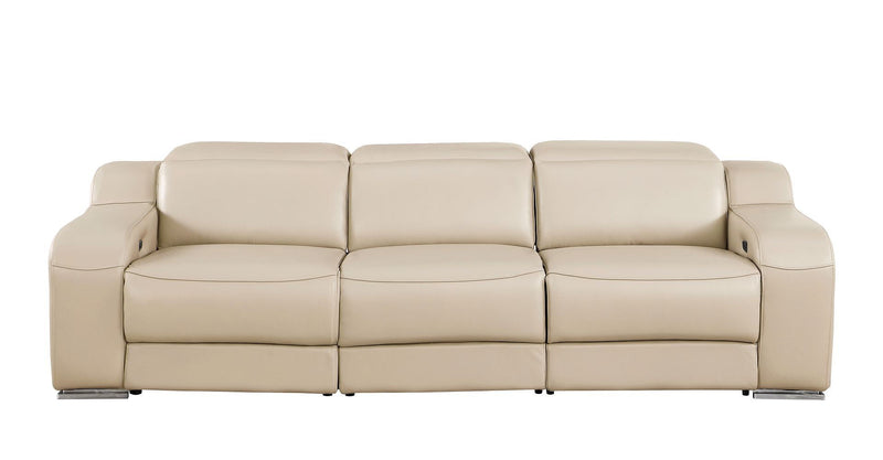 Reclining USB Sofa - Beige