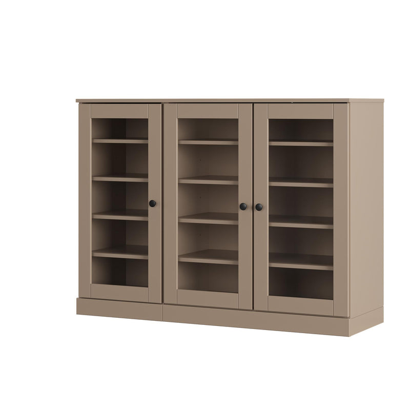 Solid Woodshoe Storage Cabinet (756026) - Beige