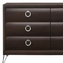 Load image into Gallery viewer, Solid Wood Six Drawer Double Dresser - Merlot
