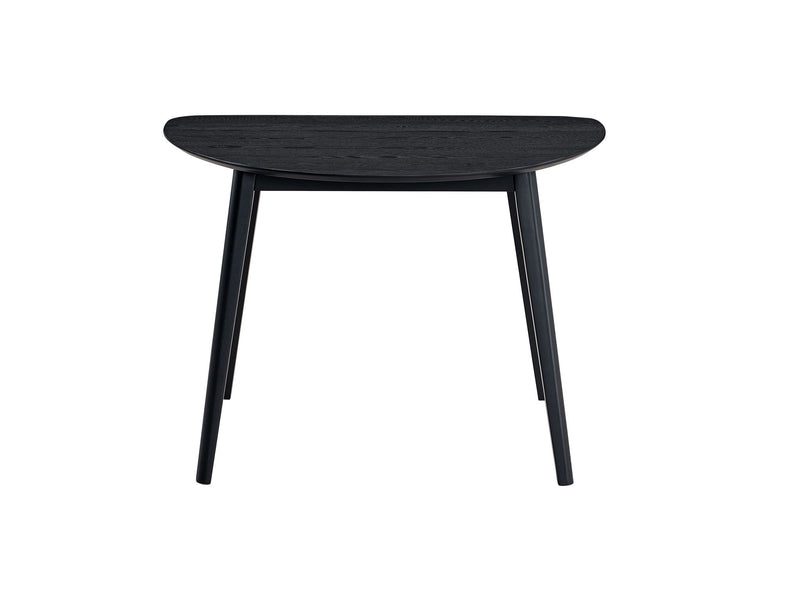 43" Wood Dining Table - Black
