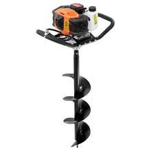 Load image into Gallery viewer, Vevor Gas Post Hole Digger 52Cc 1450W With 8 Drill Bits &amp; Extension Rod Aluminium Alloy - Black
