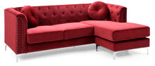 Load image into Gallery viewer, Soft y Micro Suede Sofa Chaise
