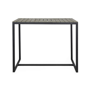 Ernesto - Outdoor Industrial Acacia Wood Bar Table