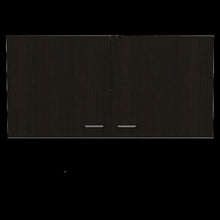Load image into Gallery viewer, Wood Wall Mounted Accent Cabinet With Two Doors - Black / White
