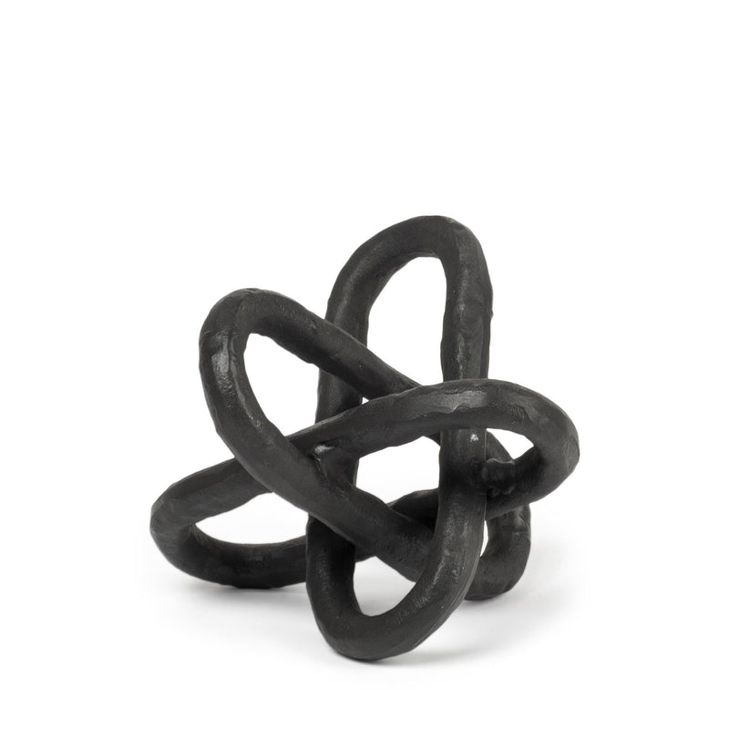 Petite Chain Link Sculpture - Black