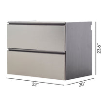 Load image into Gallery viewer, Nova Series - Drawer Wall Mounted Garage Cabinet - Dark Gray

