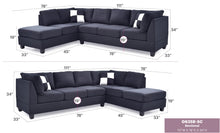 Load image into Gallery viewer, Malone - Comfort Sectional

