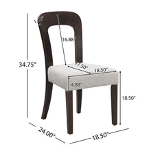 Load image into Gallery viewer, Upholstered Dining Chairs (Set of 2) - Gray
