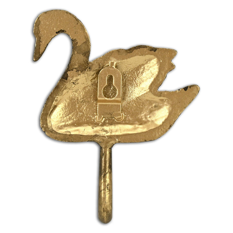 Frame Material Bird Wall Hook Wall Hooks - Gold