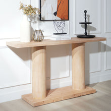 Load image into Gallery viewer, Double Cylinder Base Console Table For Living Room - Multi
