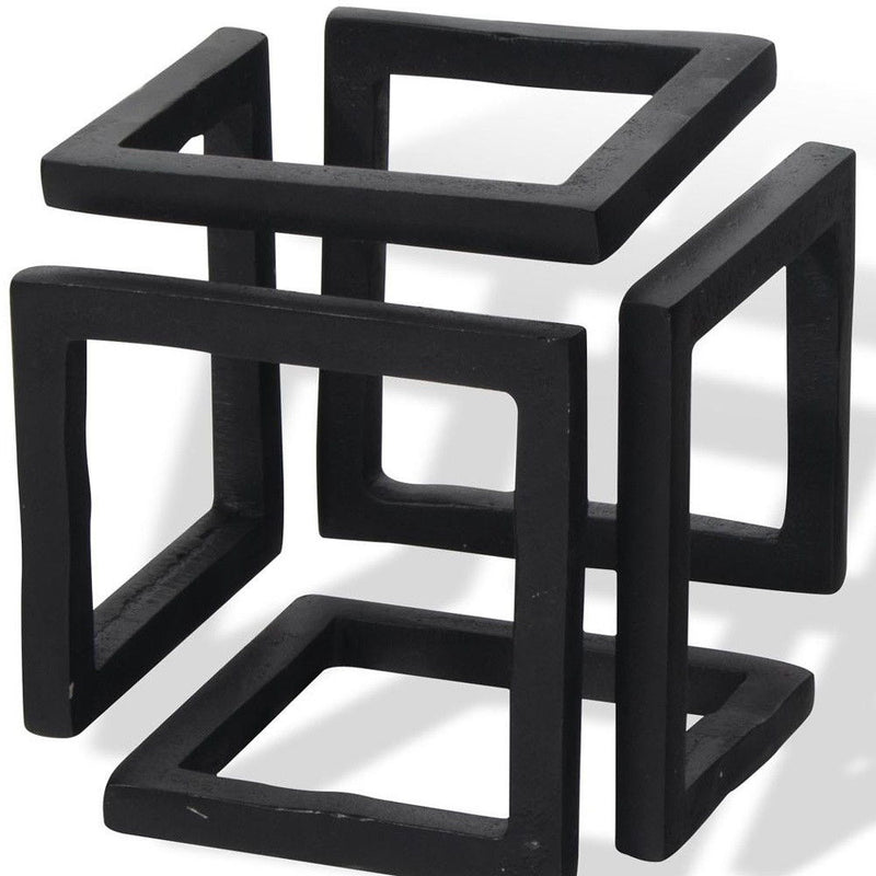 Tabletop Sculpture (Set of 2) - Black / Gold