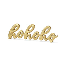 Load image into Gallery viewer, Christmas Tabletop Sign - Gold
