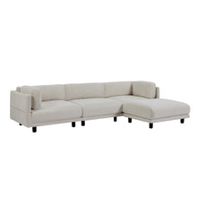 Load image into Gallery viewer, U_STYLE Upholstery Convertible Sectional Sofa, L Shaped Couch with Reversible Chaise
