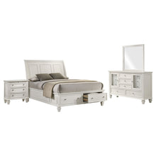 Load image into Gallery viewer, Rocco - 4 Piece Queen Bedroom Set - Cream White
