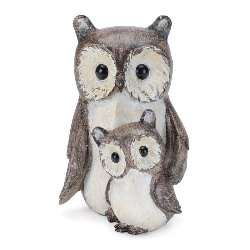 Poly Figurine Tabletop Sculpture (Set of 4) (592974) - Brown