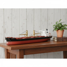 Load image into Gallery viewer, Hand Painted Model Boat - Orange / Black
