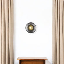 Load image into Gallery viewer, Glass Wall Light - Gold / Smoked

